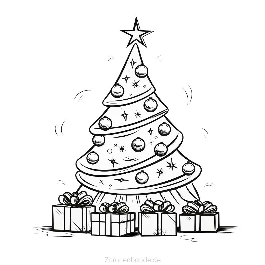 Tannenbaum Ausmalbilder Ausdrucken 2025 Mira Diandra