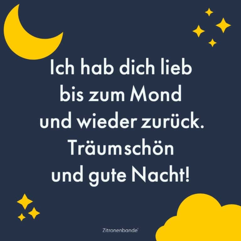 Gute Nacht Sprüche Für Einen Lieben Menschen