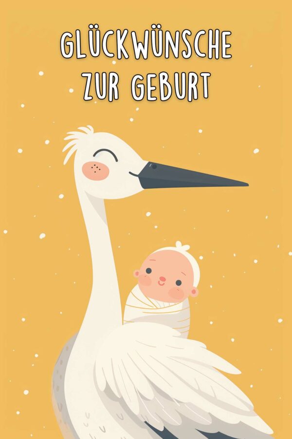 Glückwünsche zur Geburt