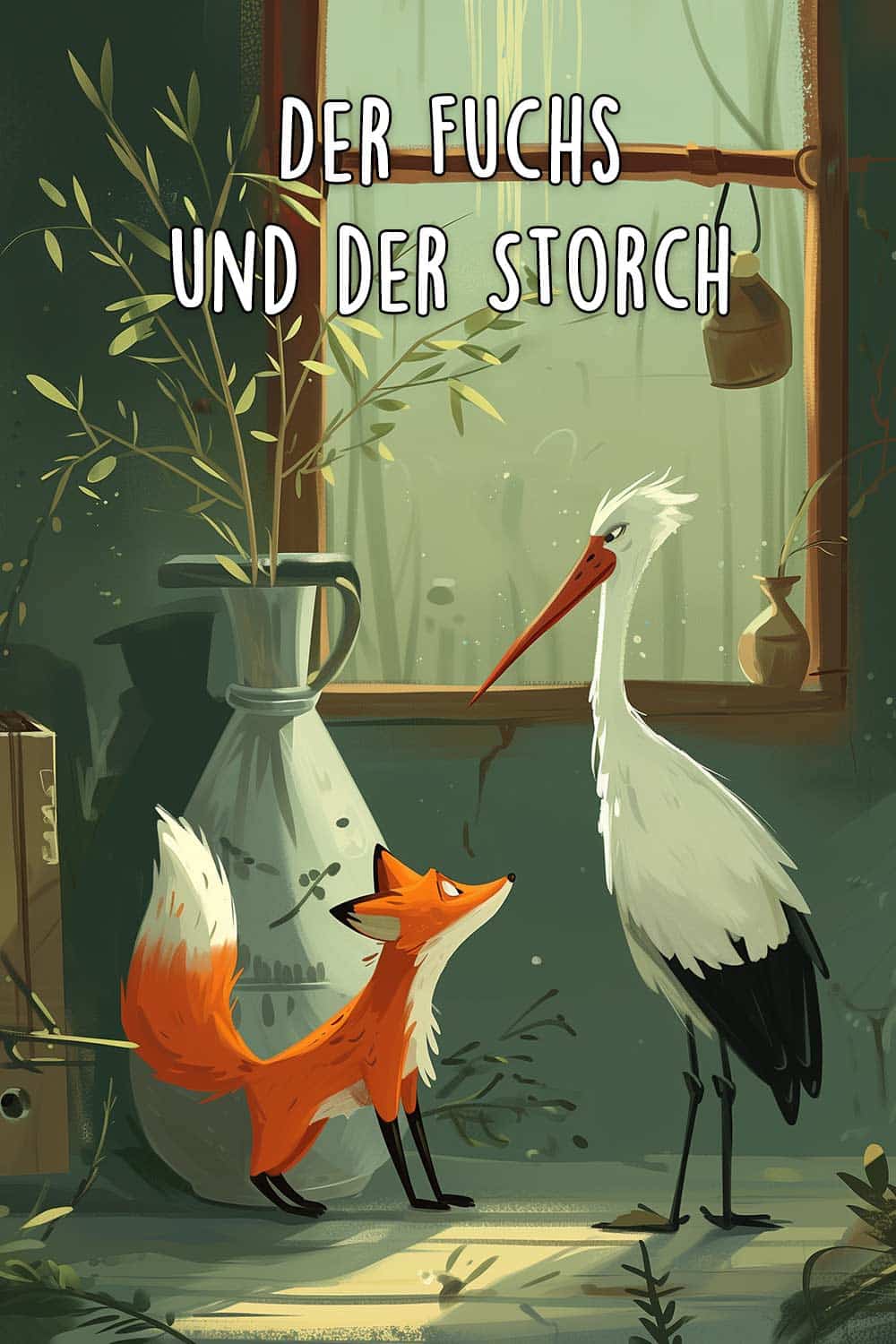 Der Rabe und der Fuchs – Fabel von Äsop