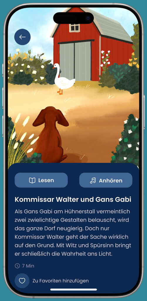 App-Geschichte-Auswahl