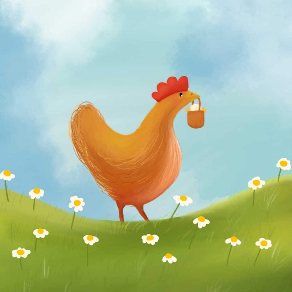 Das eigensinnige Huhn Frida