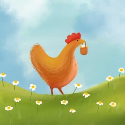 Das eigensinnige Huhn Frida