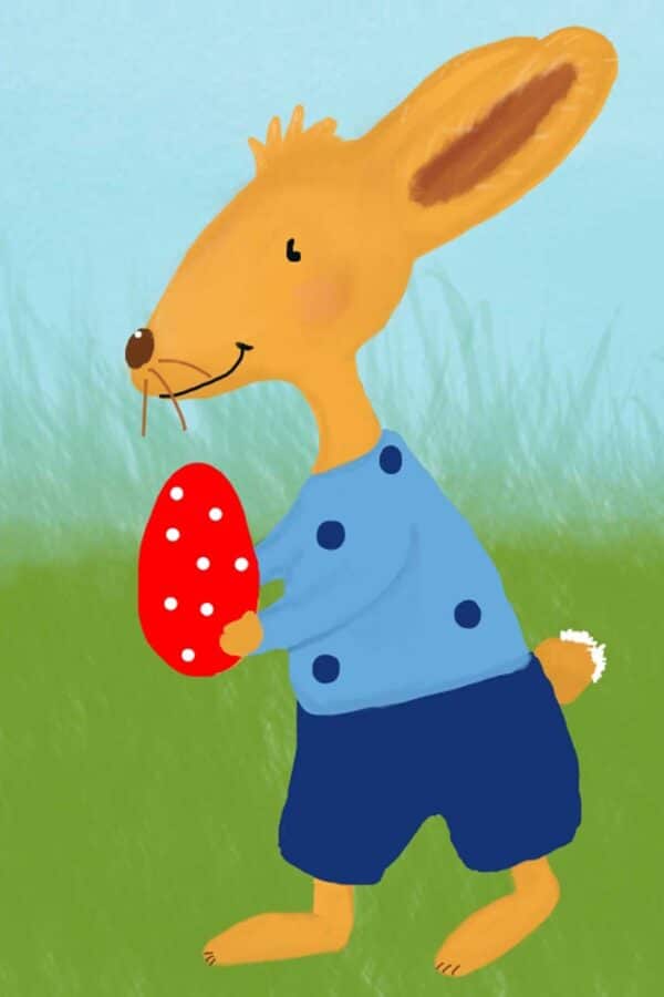 Der kleine Osterhase Hoppel