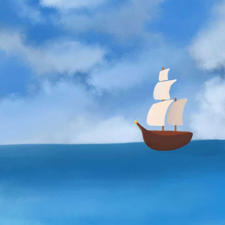 Das Schiff in der Flasche