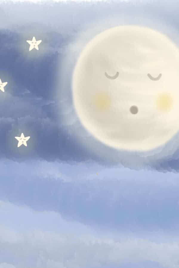 Die Geschichte vom müden Mond