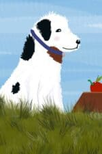 Hund Struppel und die Raupe