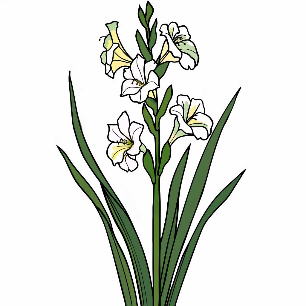 Geburtsblume August Gladiole