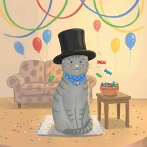 Kater Leo feiert Karneval