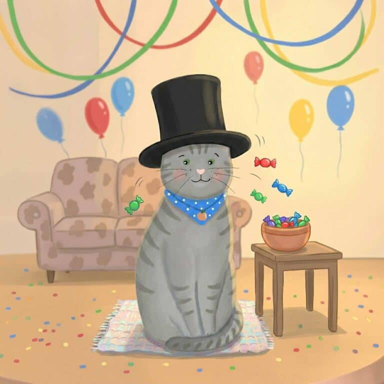 Kater Leo feiert Karneval