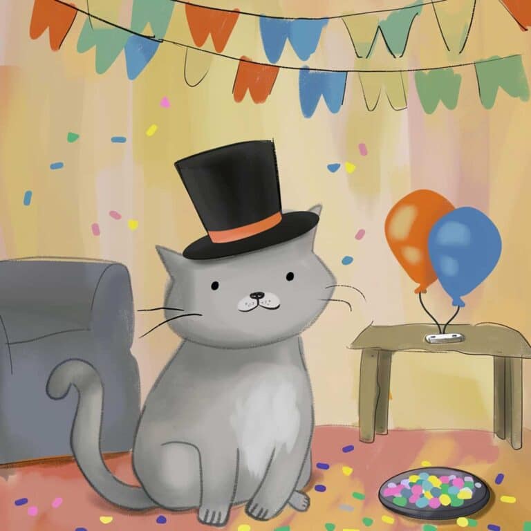 Kater Leo feiert Karneval