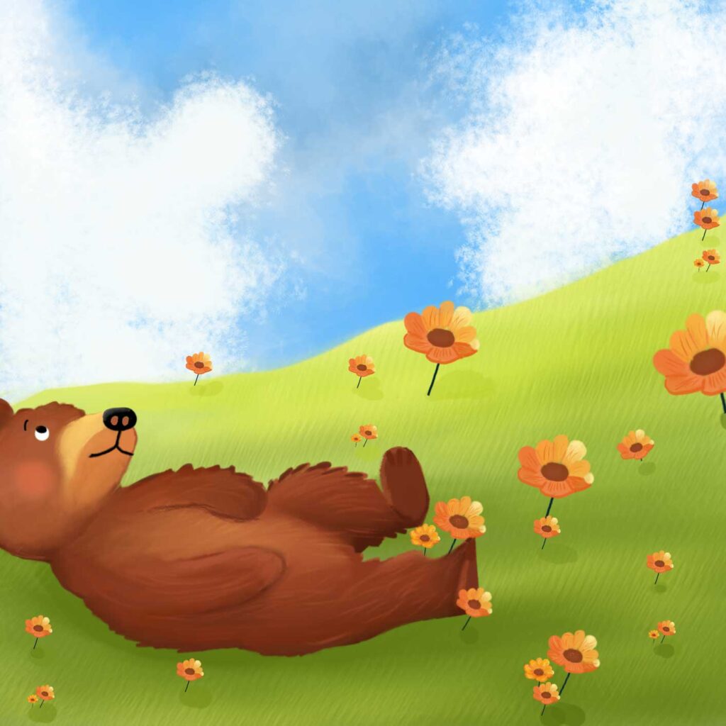 Der kleine Braunbär Sam