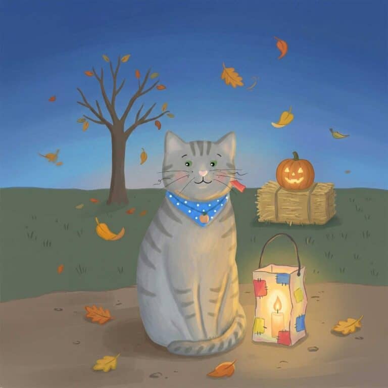 Kater Leo und der Laternenumzug