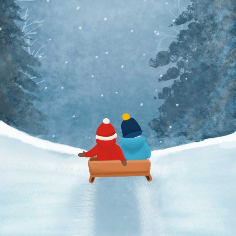 Die magische Schlittenfahrt