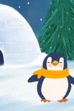 Weihnachten: Familie Pinguin und das Fest im Eis