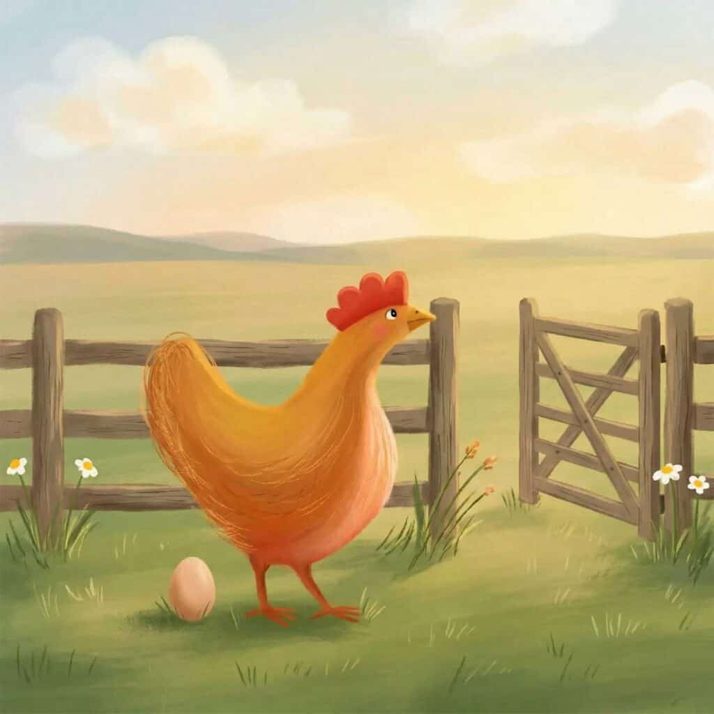 Huhn Frida und das gerettete Osterfest