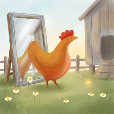 Huhn Frida und der falsche Frühaufsteher